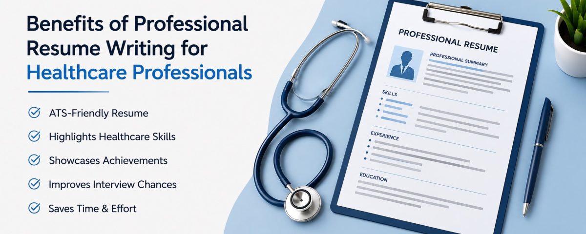 Benefits of Professional Resume Writing Services for Healthcare Professionals