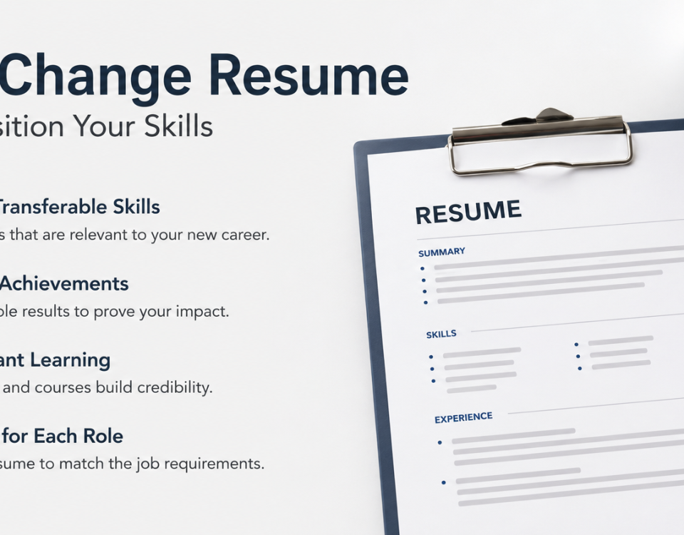 Career Change Resume