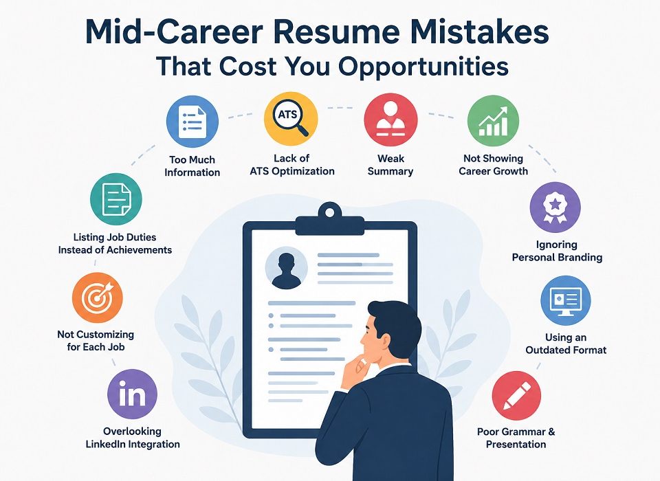 Mid-Career Resume Mistakes