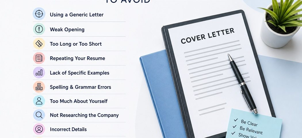 Top 10 Common Cover Letter Mistakes to Avoid
