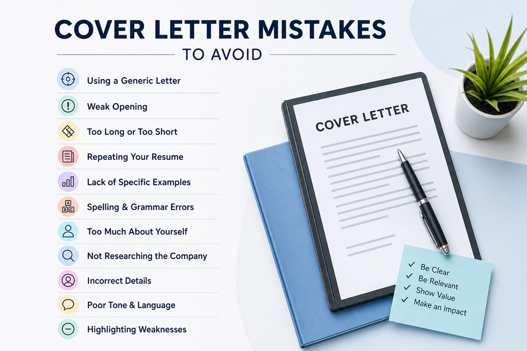 Top 10 Common Cover Letter Mistakes to Avoid