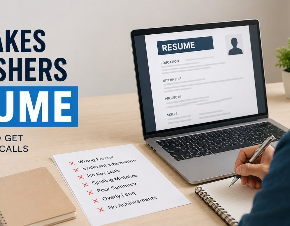 7 Mistakes in Freshers Resume