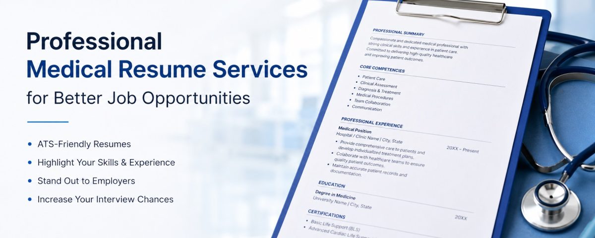 Professional Medical Resume Services