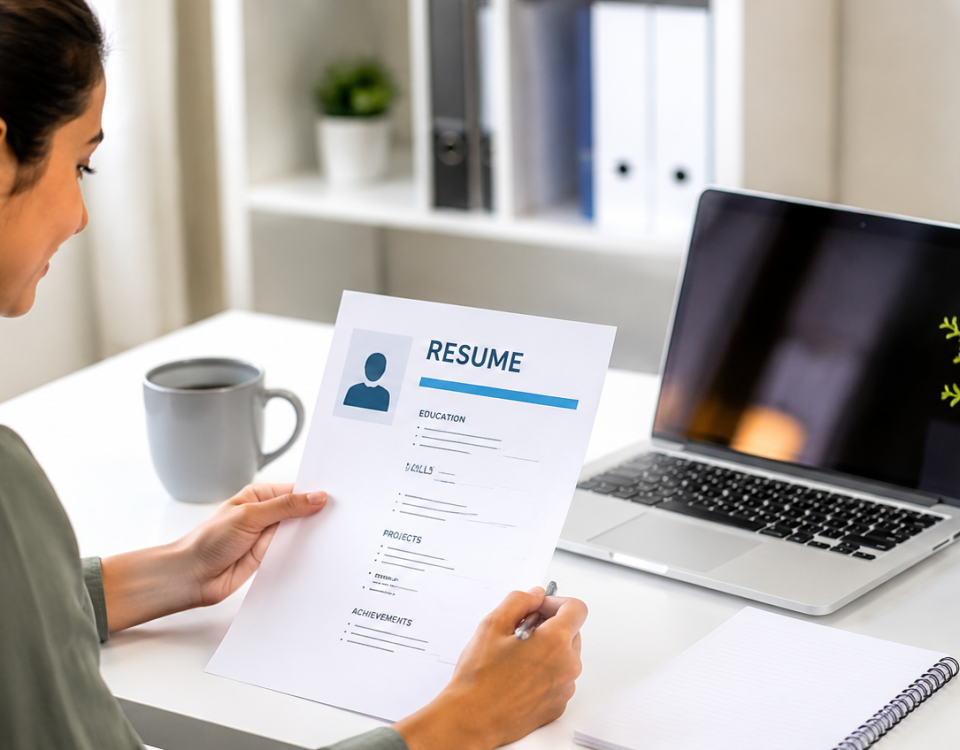 Resume for Freshers and Entry-Level Jobs
