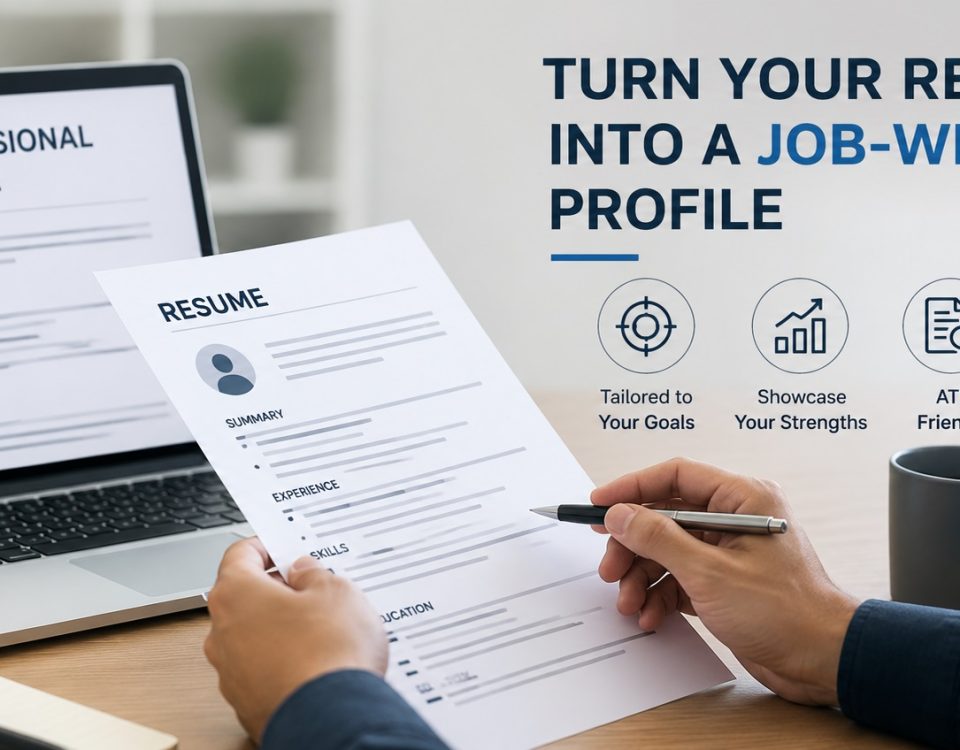 Turn Your Resume into a Job-Winning Profile